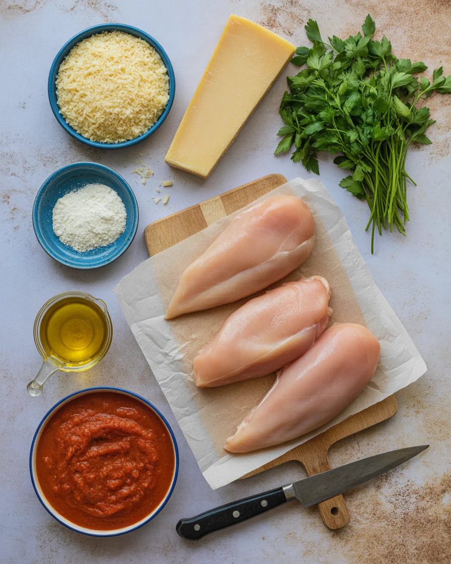 Quick & Crispy Air Fryer Chicken Parmesan