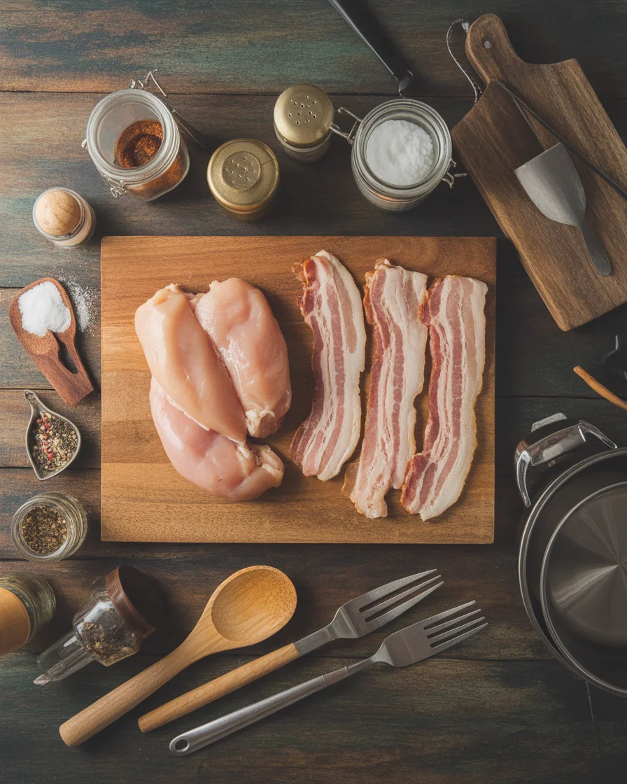 Deliciously Easy Bacon Wrapped Chicken