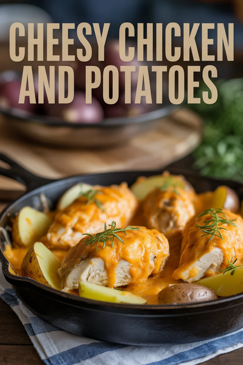 Cheesy Chicken and potatoes