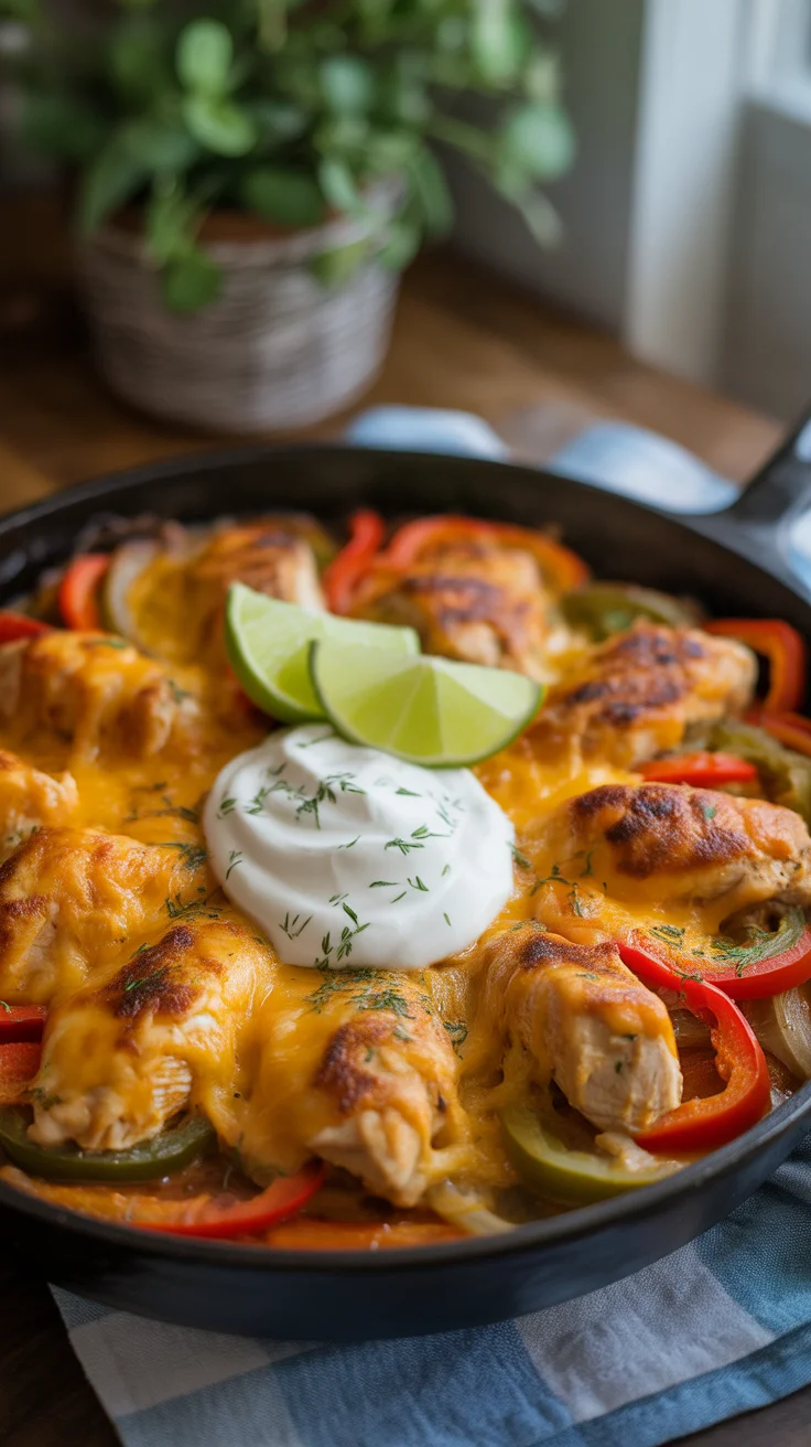 Cheesy Chicken and potatoes