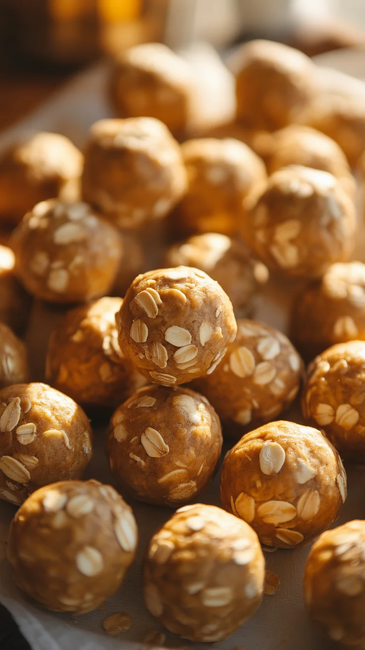 Peanut Butter Oatmeal No Bake Dog