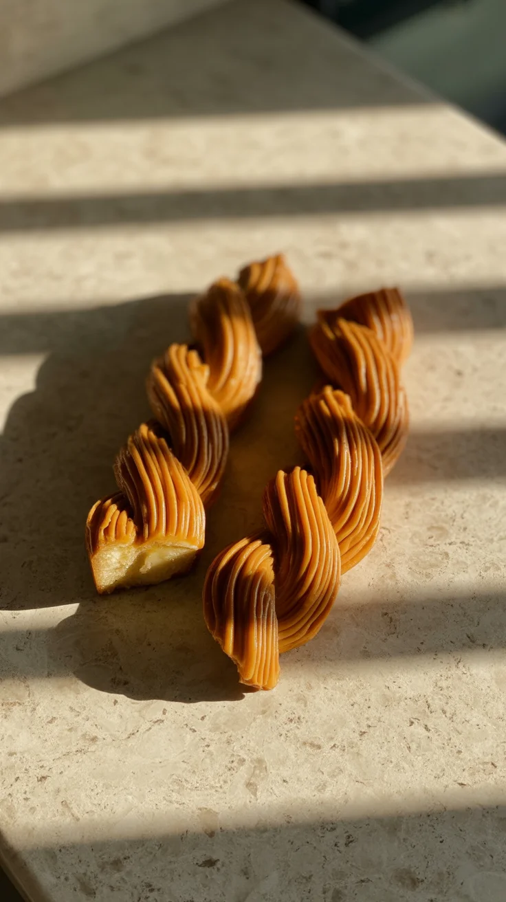 Peanut Butter Banana Twist Dog Treats