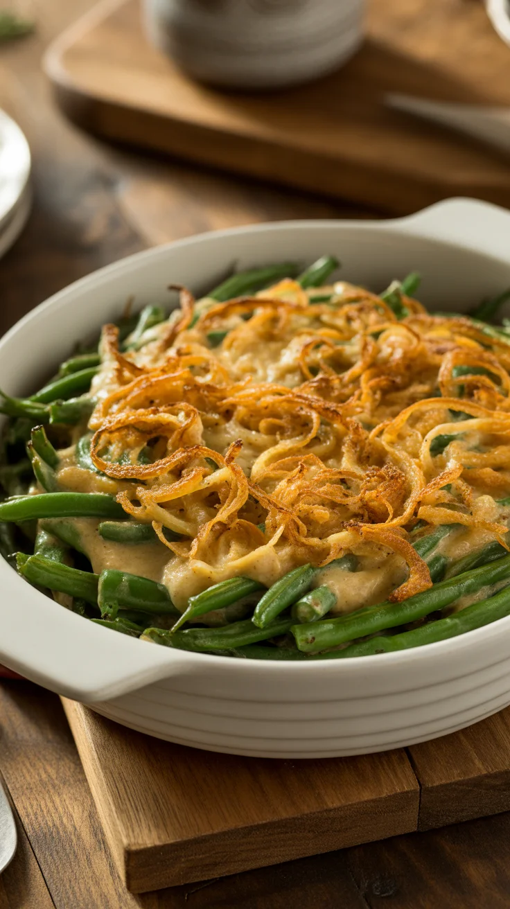 homemade green bean casserole