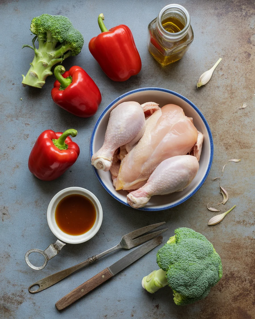 Hawaiian Chicken Sheet Pan