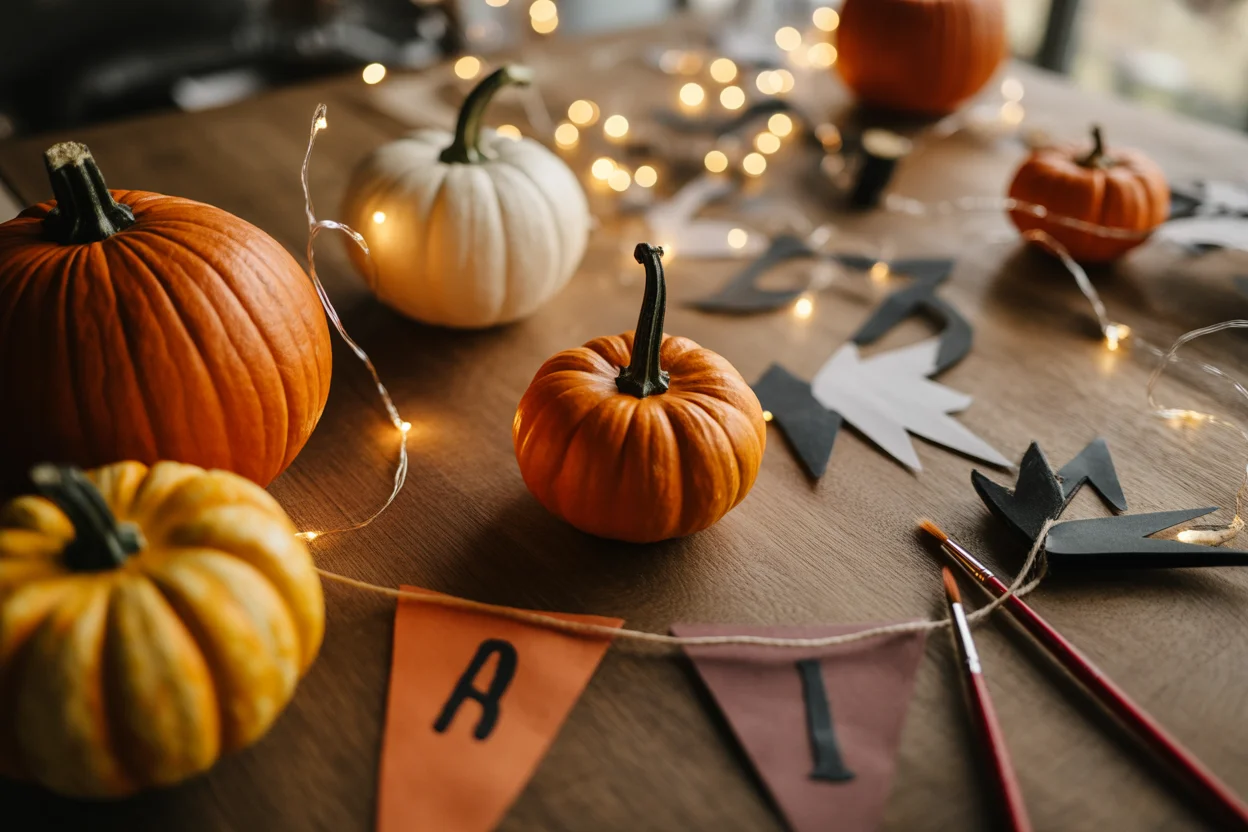 diy halloween living room ideas