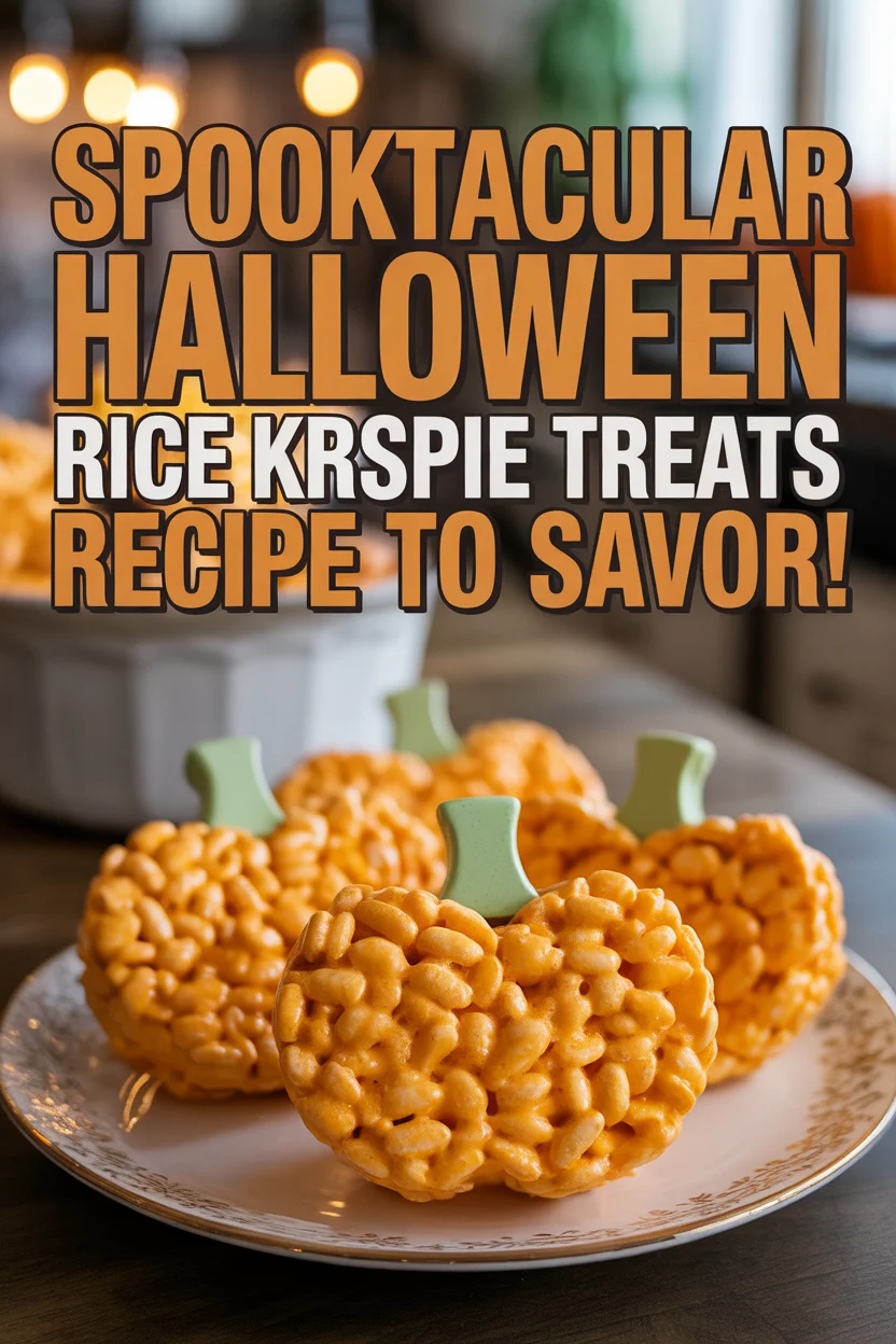 Spooktacular Halloween Rice Krispie Treats Recipe to Savor! 10 Spooktacular Halloween Rice Krispie Treats Recipe to Savor!