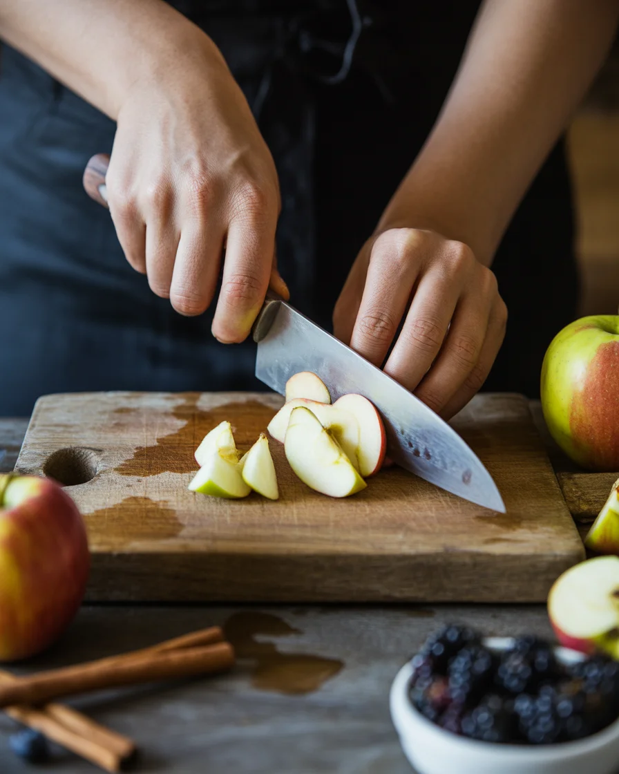 Autumn Harvest Fruit Salad with Maple Cinnamon