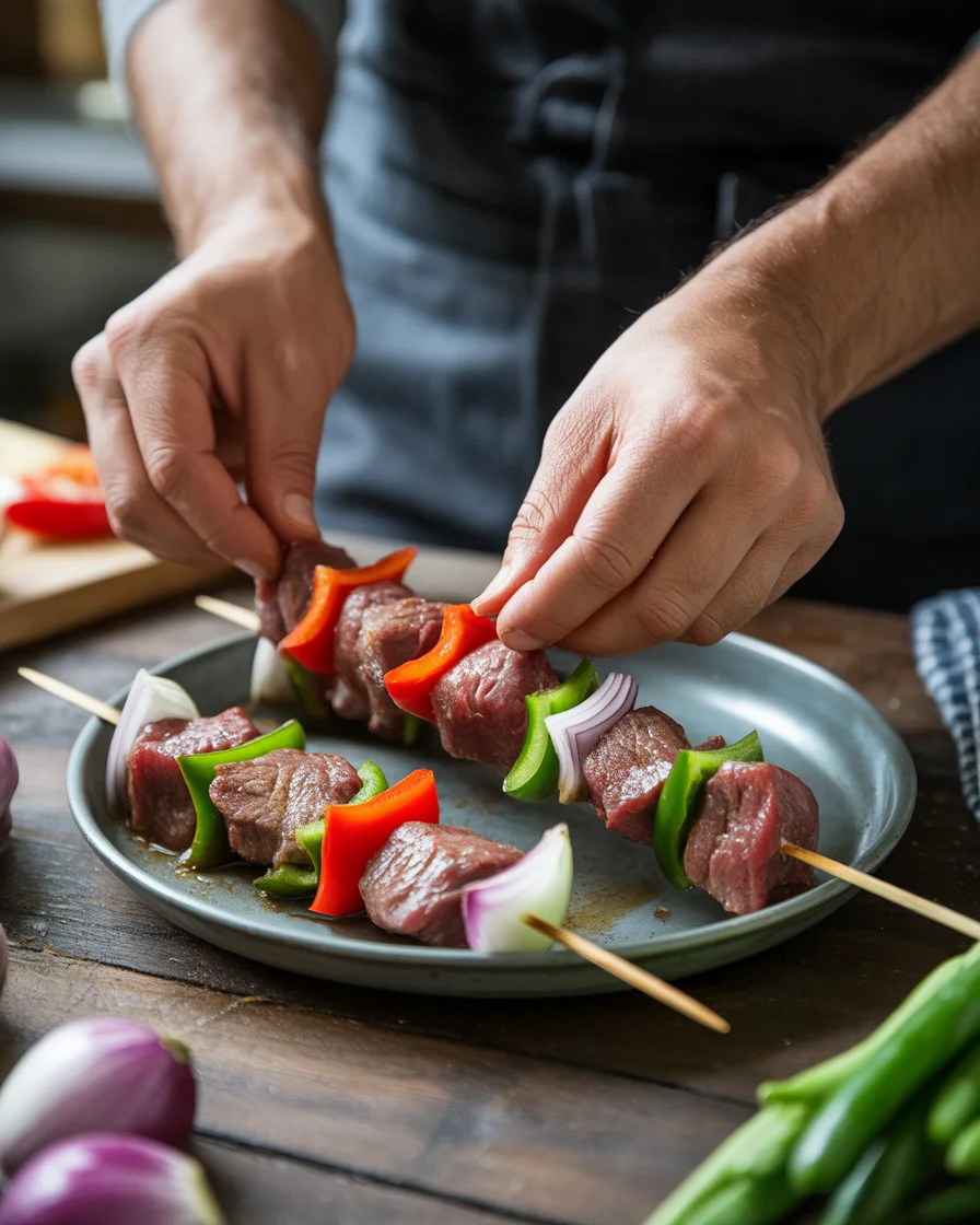 Grilled Beef Kebabs