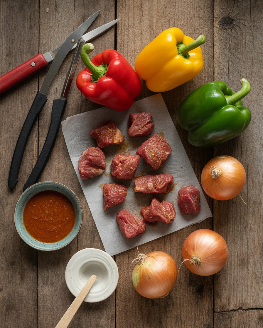 Grilled Beef Kebabs