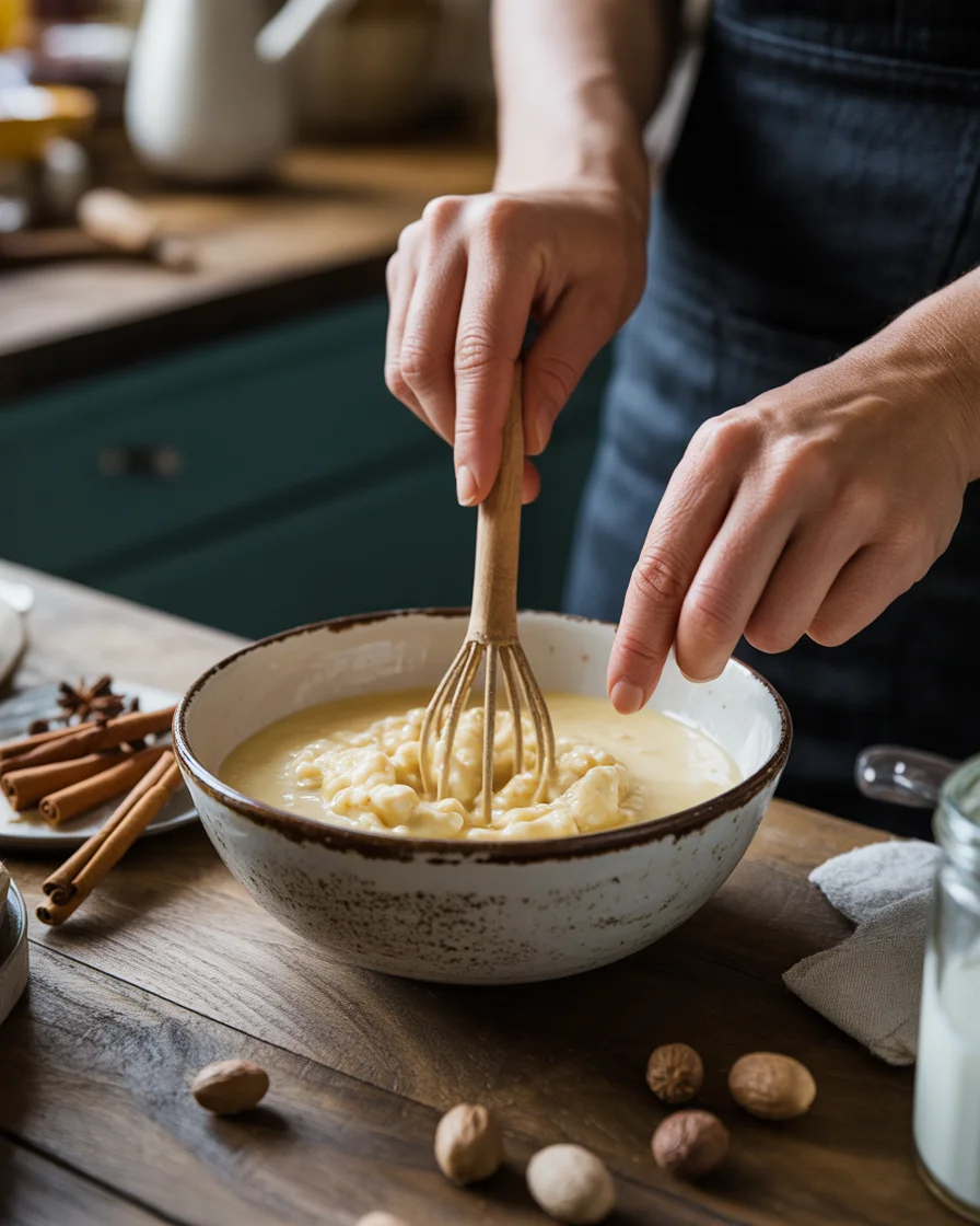 Eggnog Tapioca Pudding