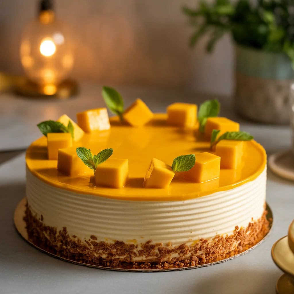 Deliciously Light Mango Mousse Cake You'll Love Making! 6 Deliciously Light Mango Mousse Cake You'll Love Making!