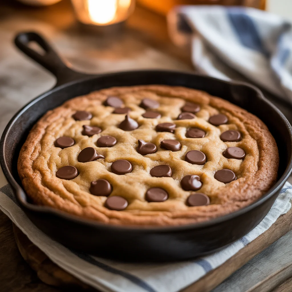 Decadent Skillet Cookie: A Sweet Adventure in Every Bite 5 Skillet Cookie