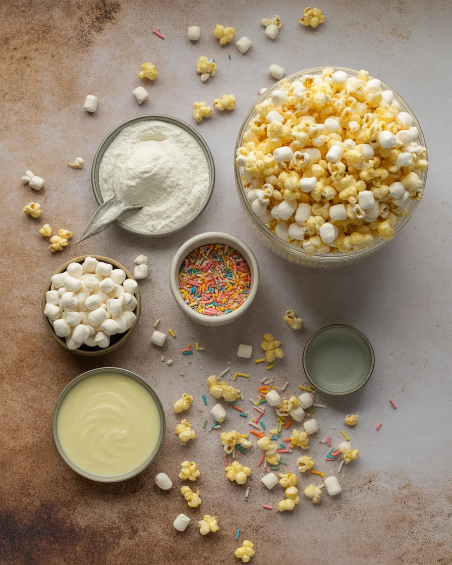 Deliciously Sweet Funfetti Marshmallow Popcorn Recipe
