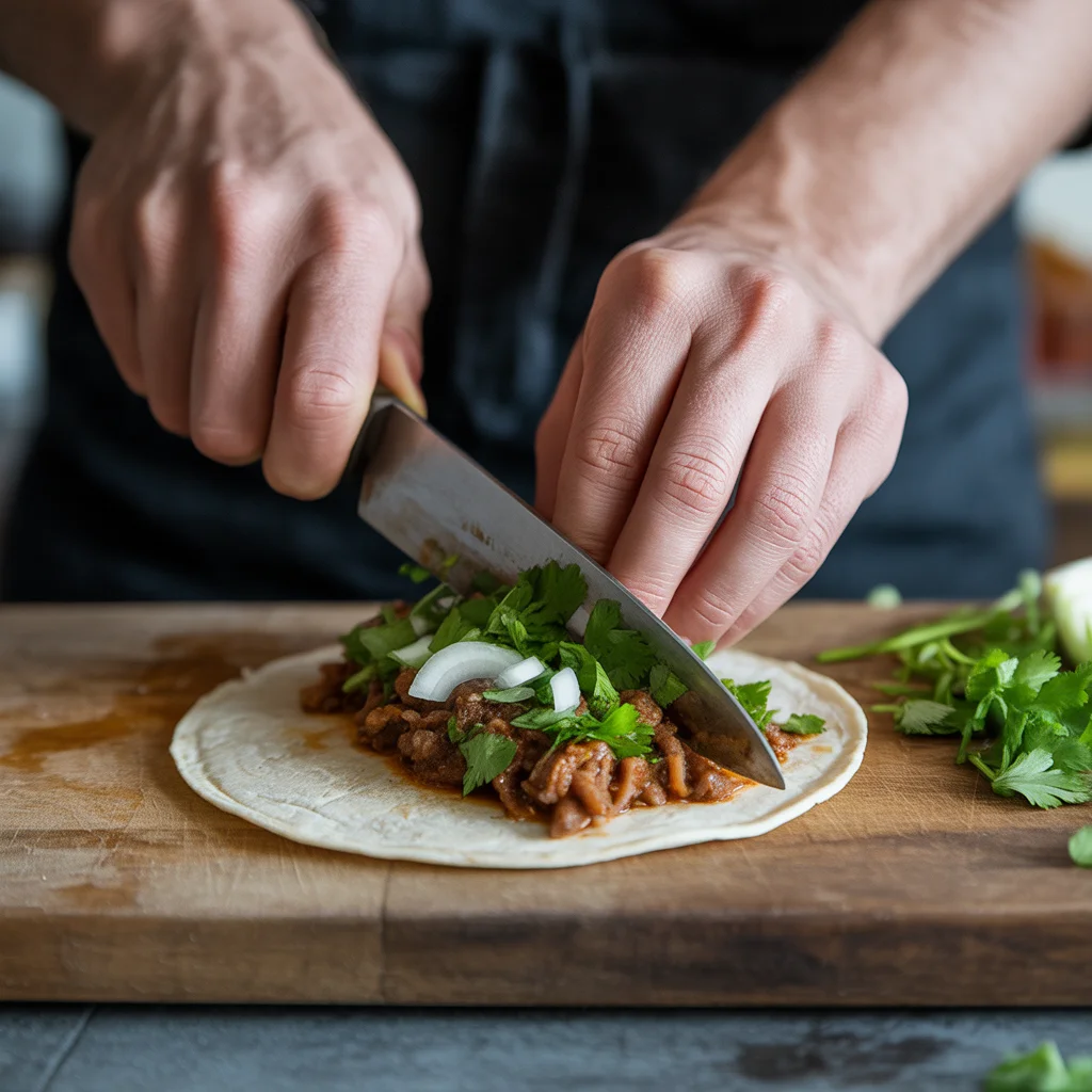 Crockpot birria tacos