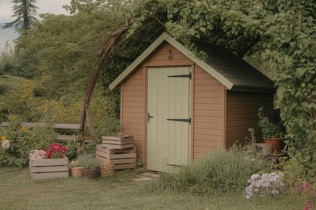 Charming Ideas on How to Decorate a Garden Shed Your Way