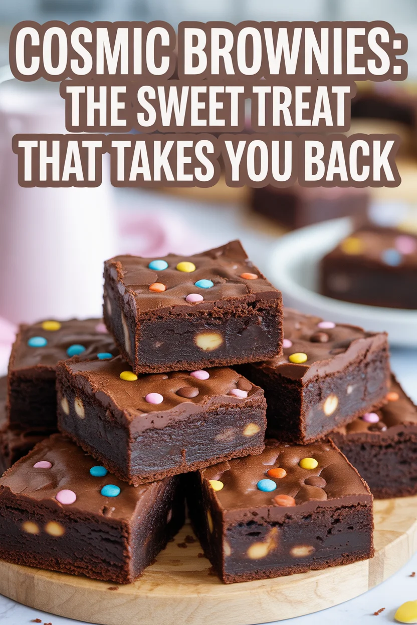 Cosmic Brownies: The Sweet Treat That Takes You Back 8 cosmic brownies