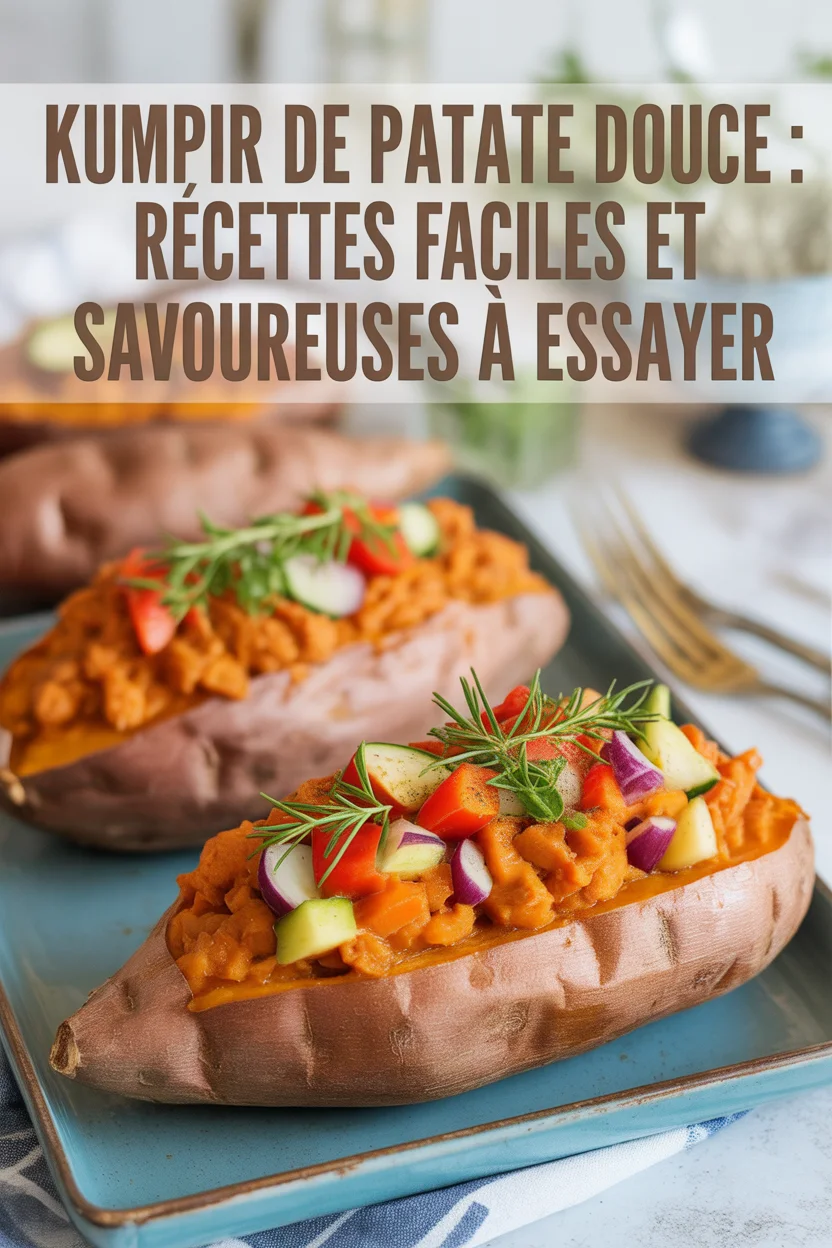 Kumpir de patate douce