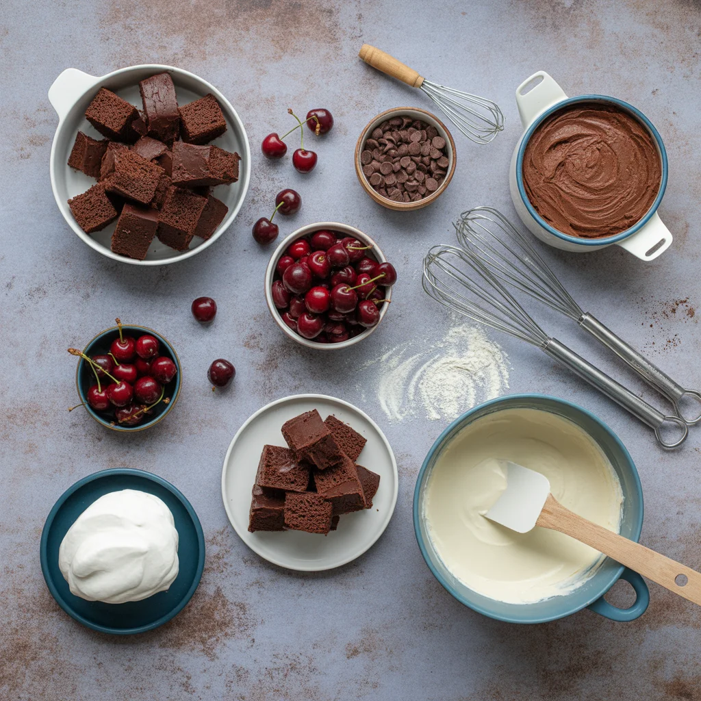 Christmas Black Forest Trifle Recipe