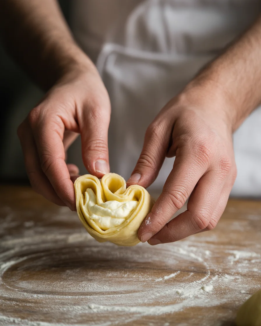 Lemon Cheesecake Crescent Rolls