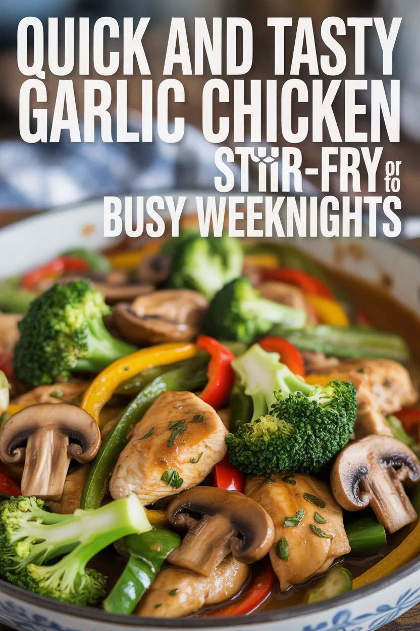 Garlic Chicken Stir-Fry