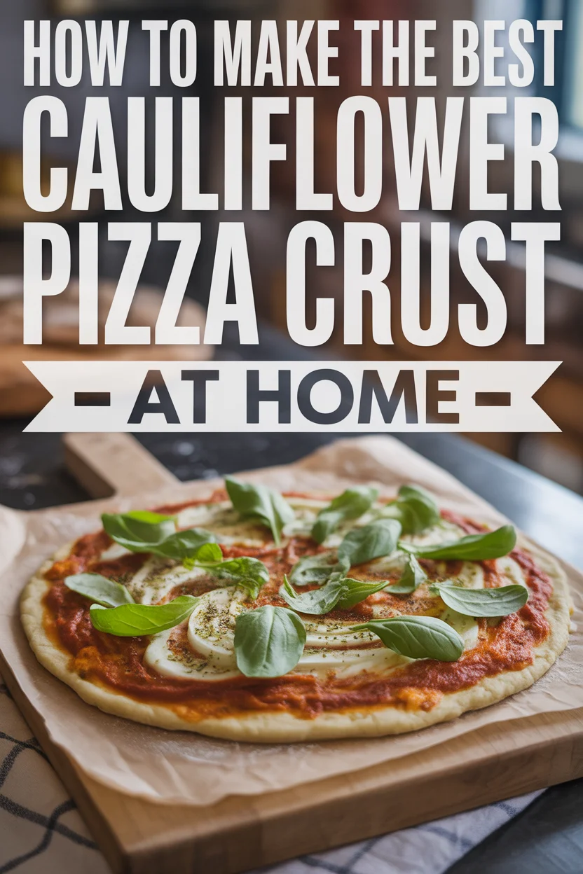 Cauliflower Pizza Crust