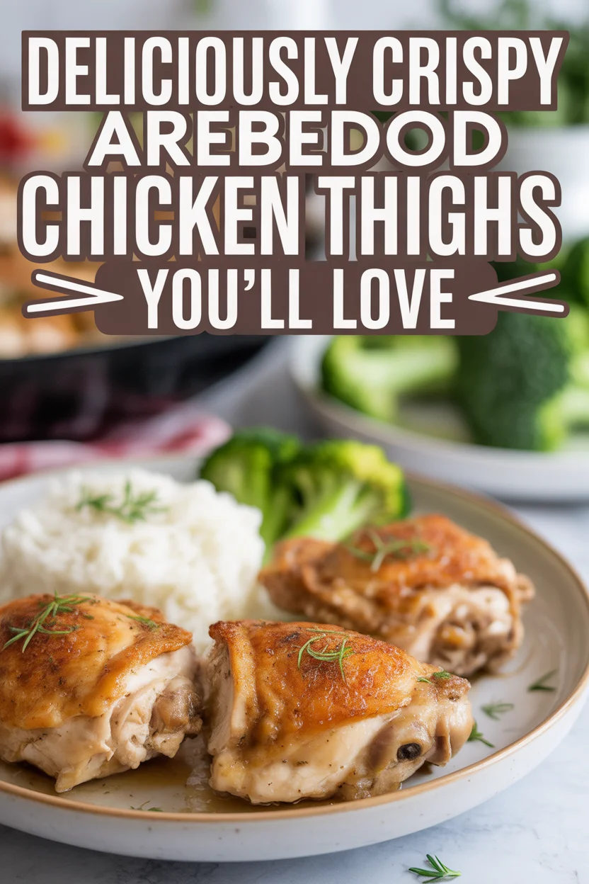 Baked Chicken Thighs