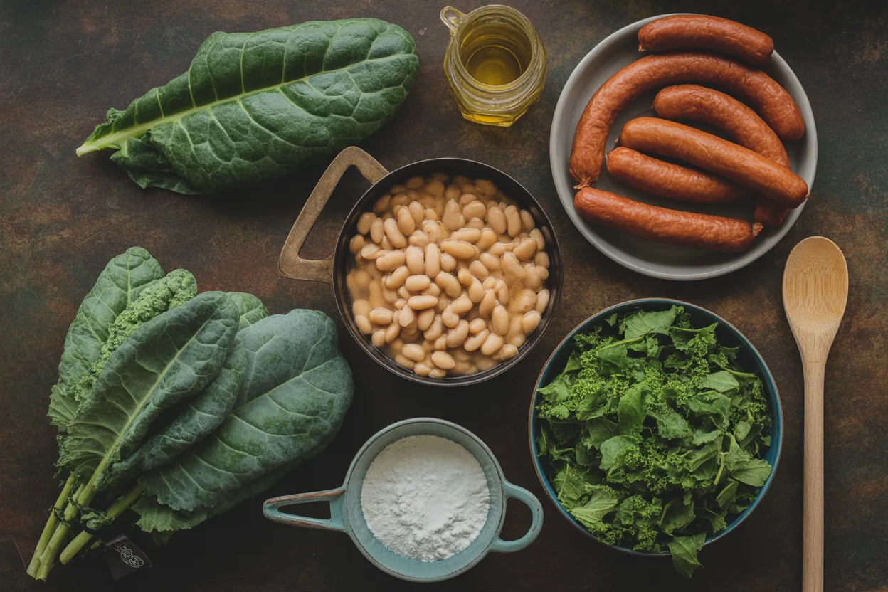 White Bean & Smoked Sausage Skillet