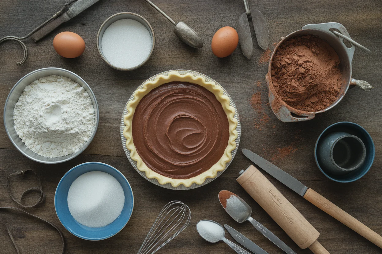 Deliciously Simple Old-Fashioned Chocolate Pie You’ll Love
