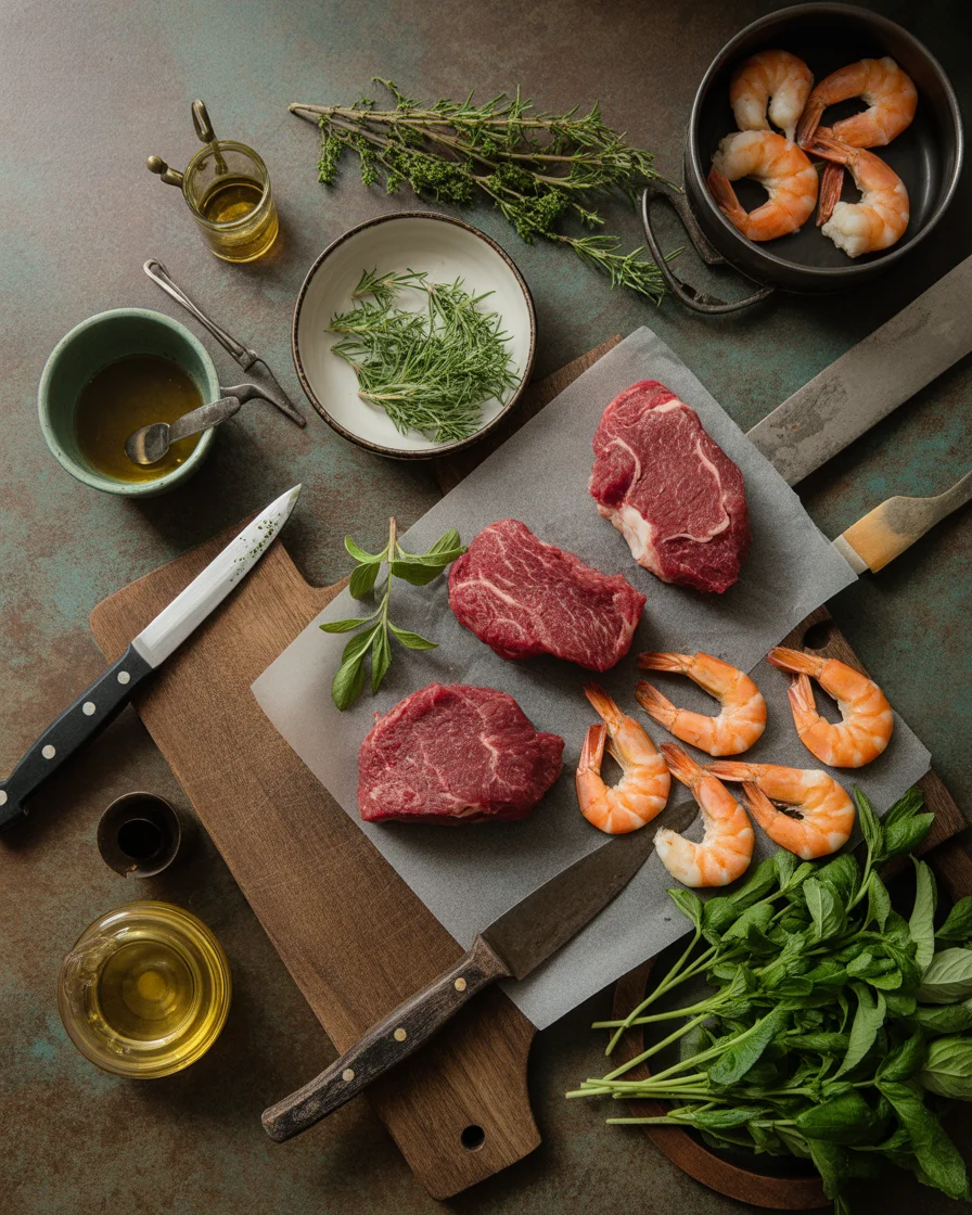 Surf And Turf Meets Chimichurri