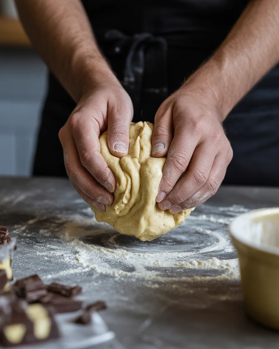 Easy Chocolate Chip Cannoli Cookies