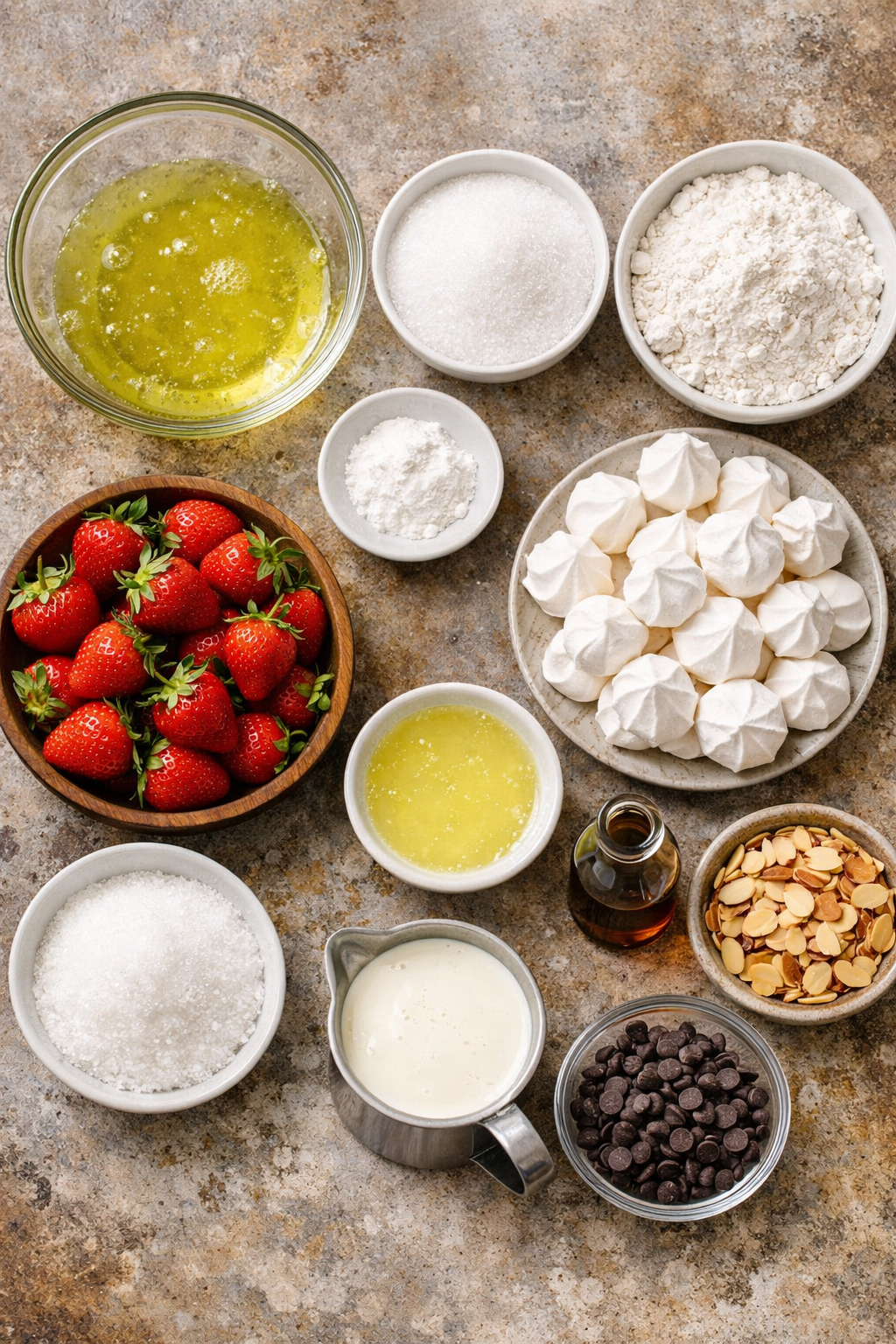 Strawberry Angel Cake