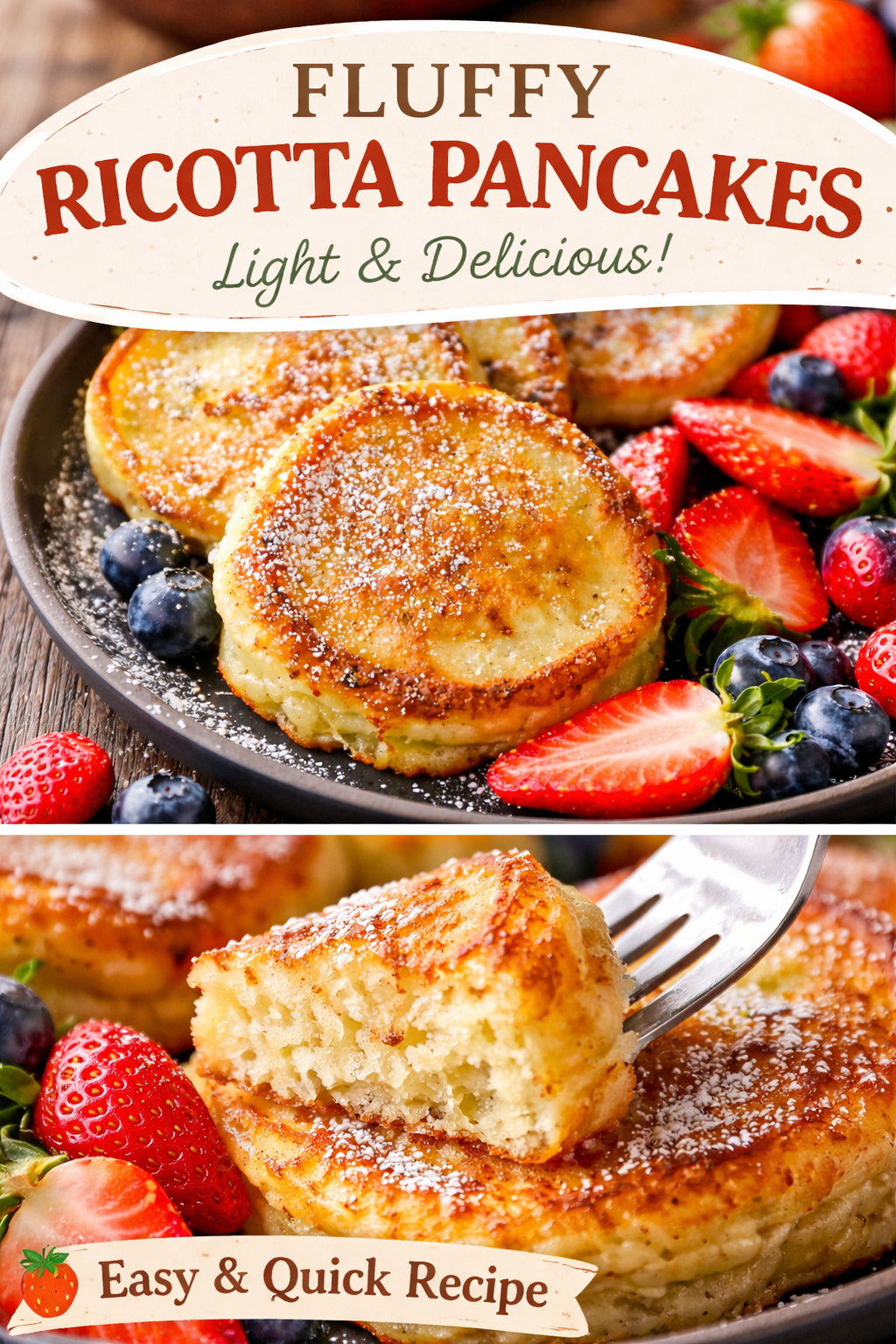 Fluffy Cottage Cheese Pancakes You'll Love Making!