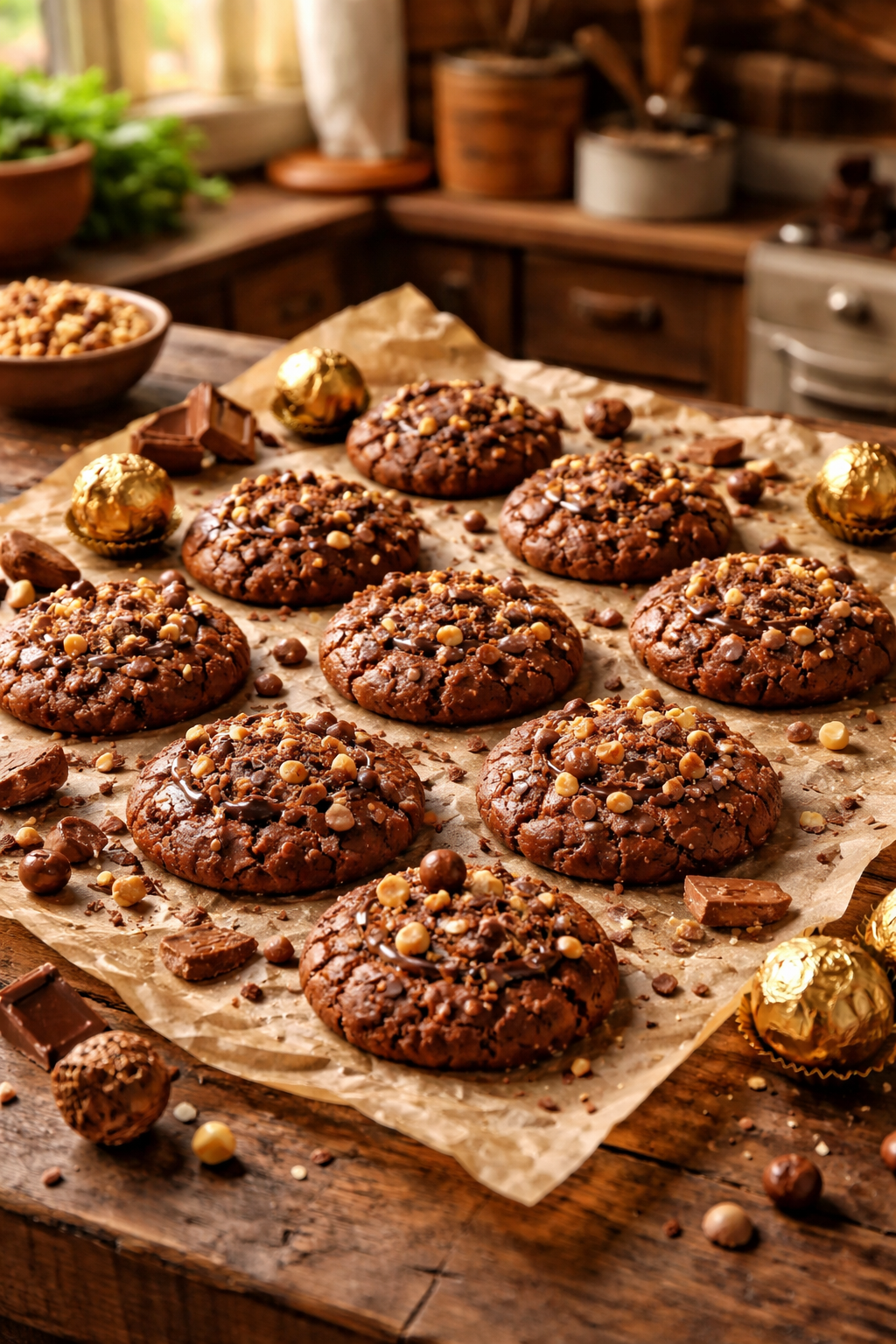 Deliciously Easy Ferrero Rocher Cookies You Need to Try!