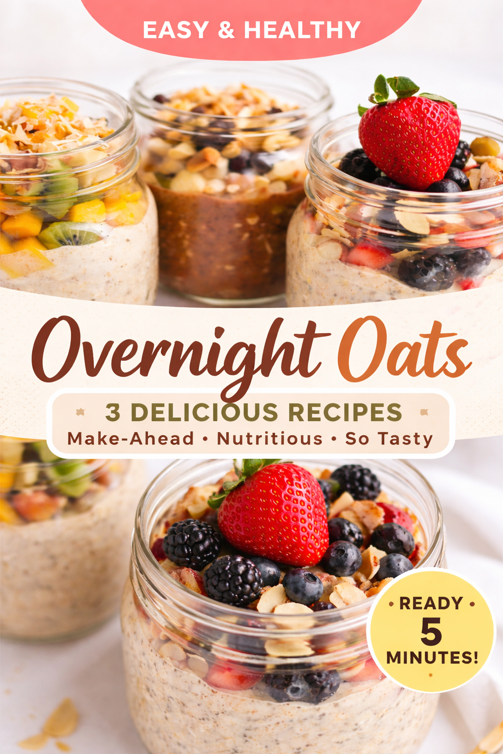 Tasty Easy Overnight Oats Recipe Variations (5 Delightful Flavors!)