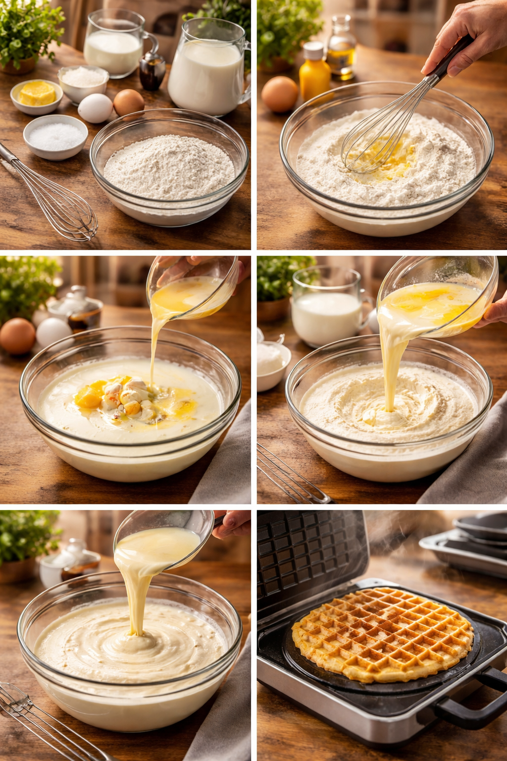 best homemade waffle recipe easy