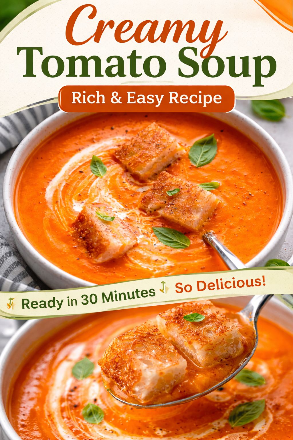 5-Minute Simple Tomato Soup from Scratch You&rsquo;ll Love