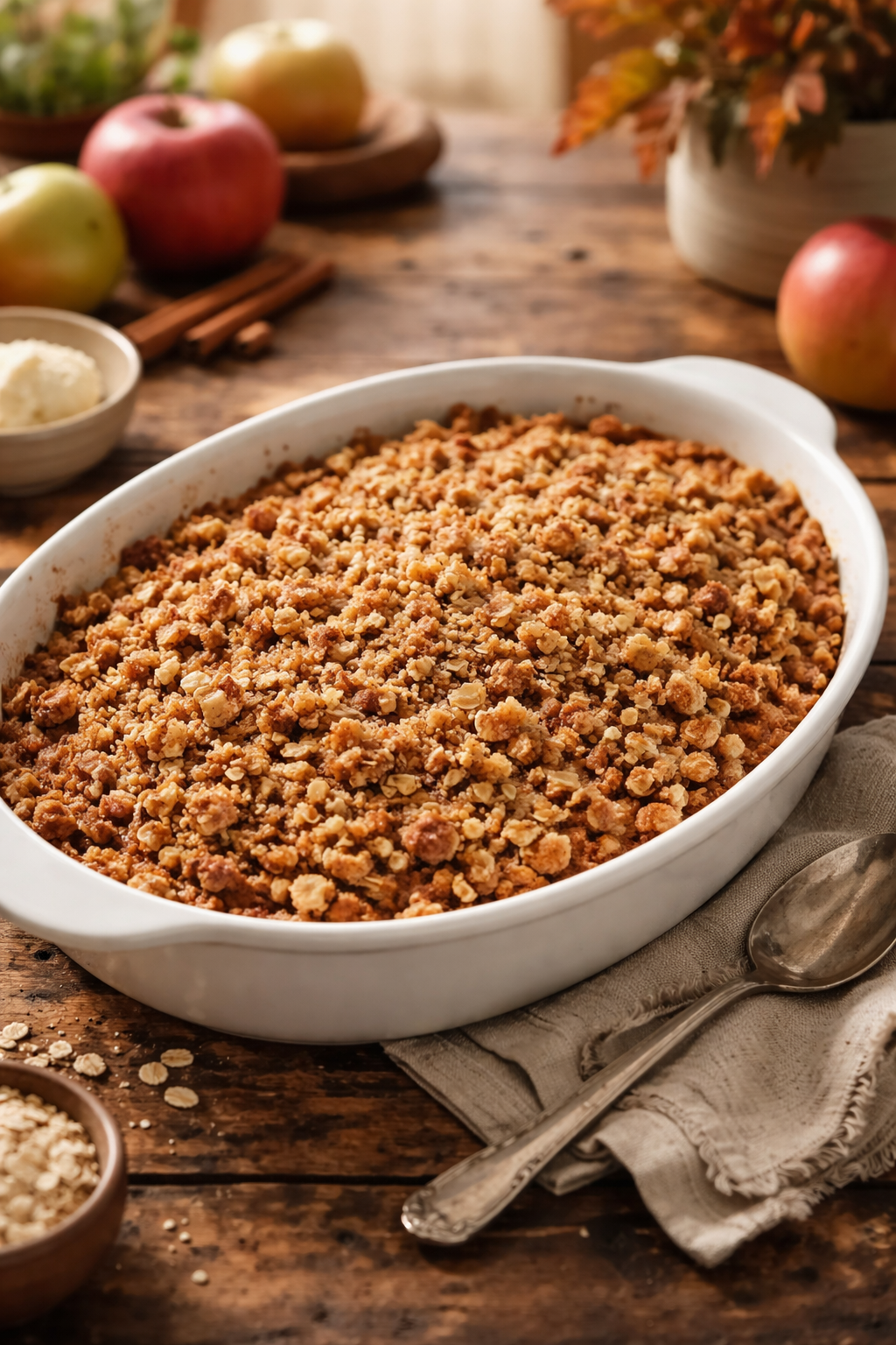 5-Ingredient Simple Apple Crisp Recipe Easy for Everyone