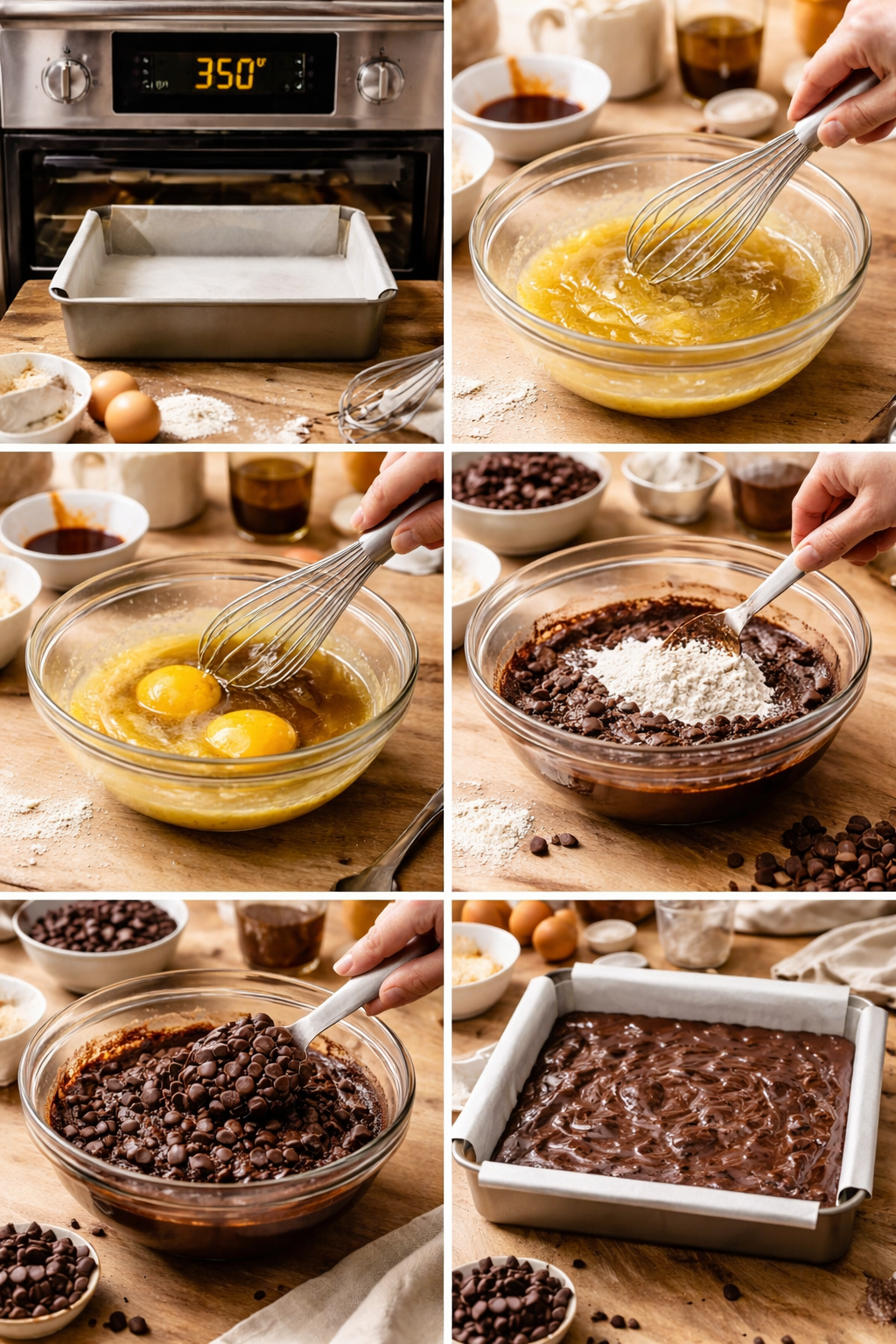 easy brownies from scratch recipe