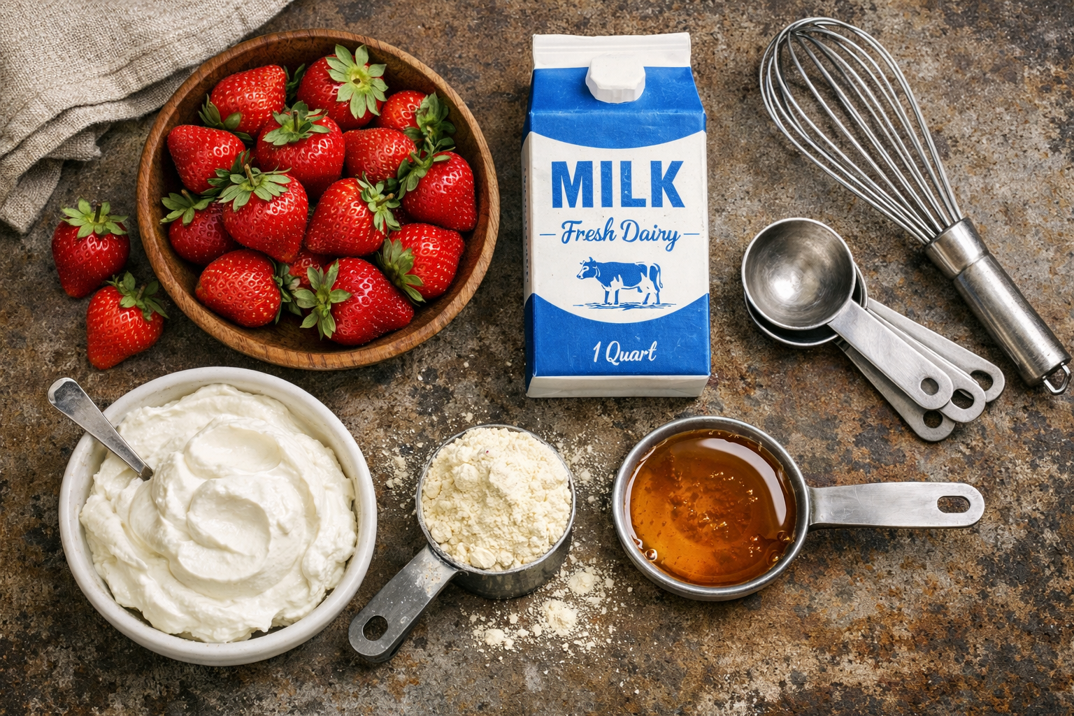 Make Small-Batch Strawberry Protein Ice Cream (Ninja Creami Style) at Home!