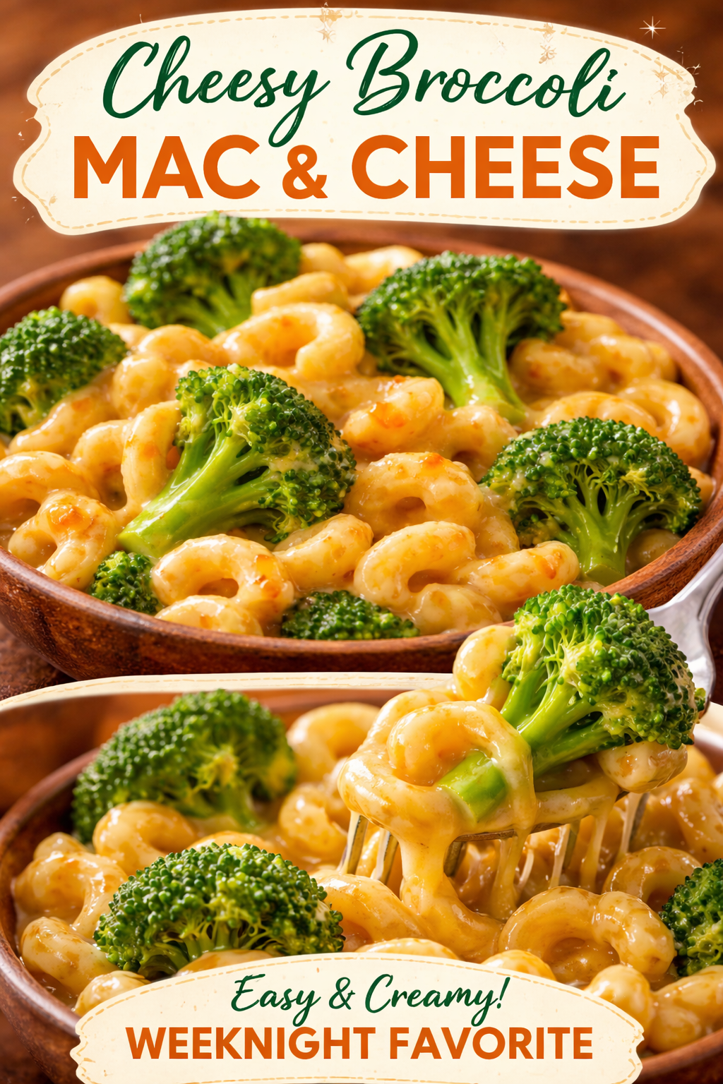 Creamy Mac & Trees for Happy Tummies - Love at First Bite 4 1. "Mac & Trees" (Mac & Cheese with Broccoli Florets)