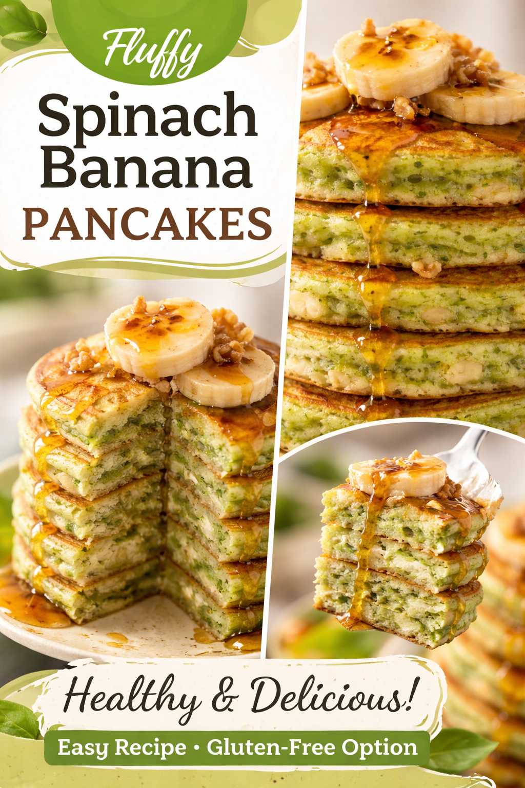Green Delight: Spinach Banana Pancakes That Wow Your Tastebuds! 5 Green Delight: Spinach Banana Pancakes That Wow Your Tastebuds!