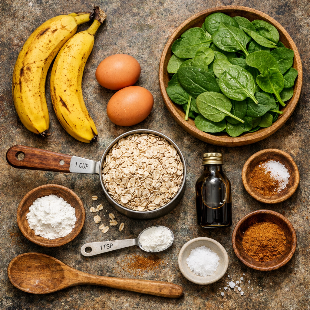 Green Delight: Spinach Banana Pancakes That Wow Your Tastebuds! 3 4. Spinach Banana Pancakes (They turn green!)