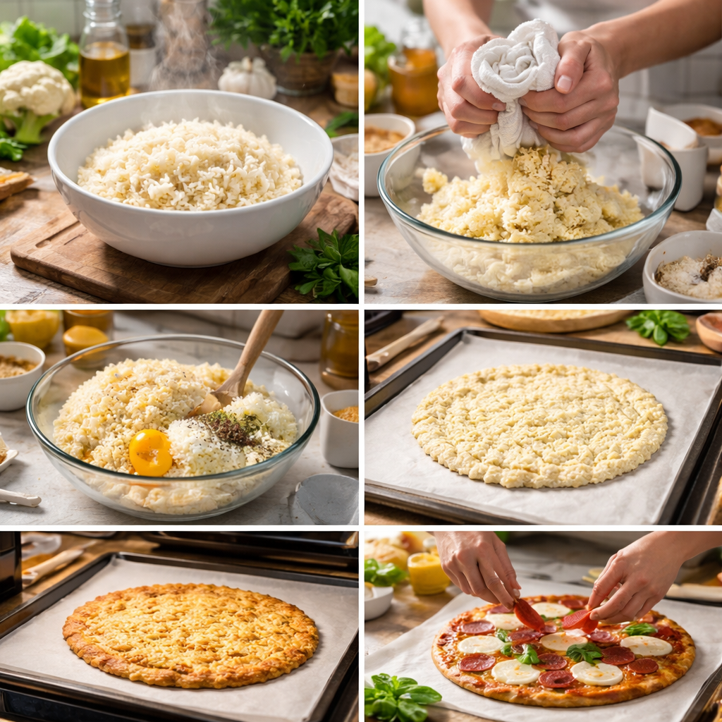 Delicious Cauliflower Pizza Crust (The Good Kind) You’ll Love