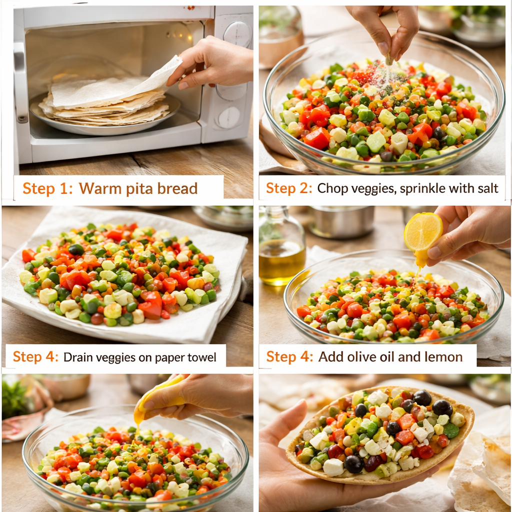 Savory Greek Salad Stuffed Pitas to Brighten Your Meal