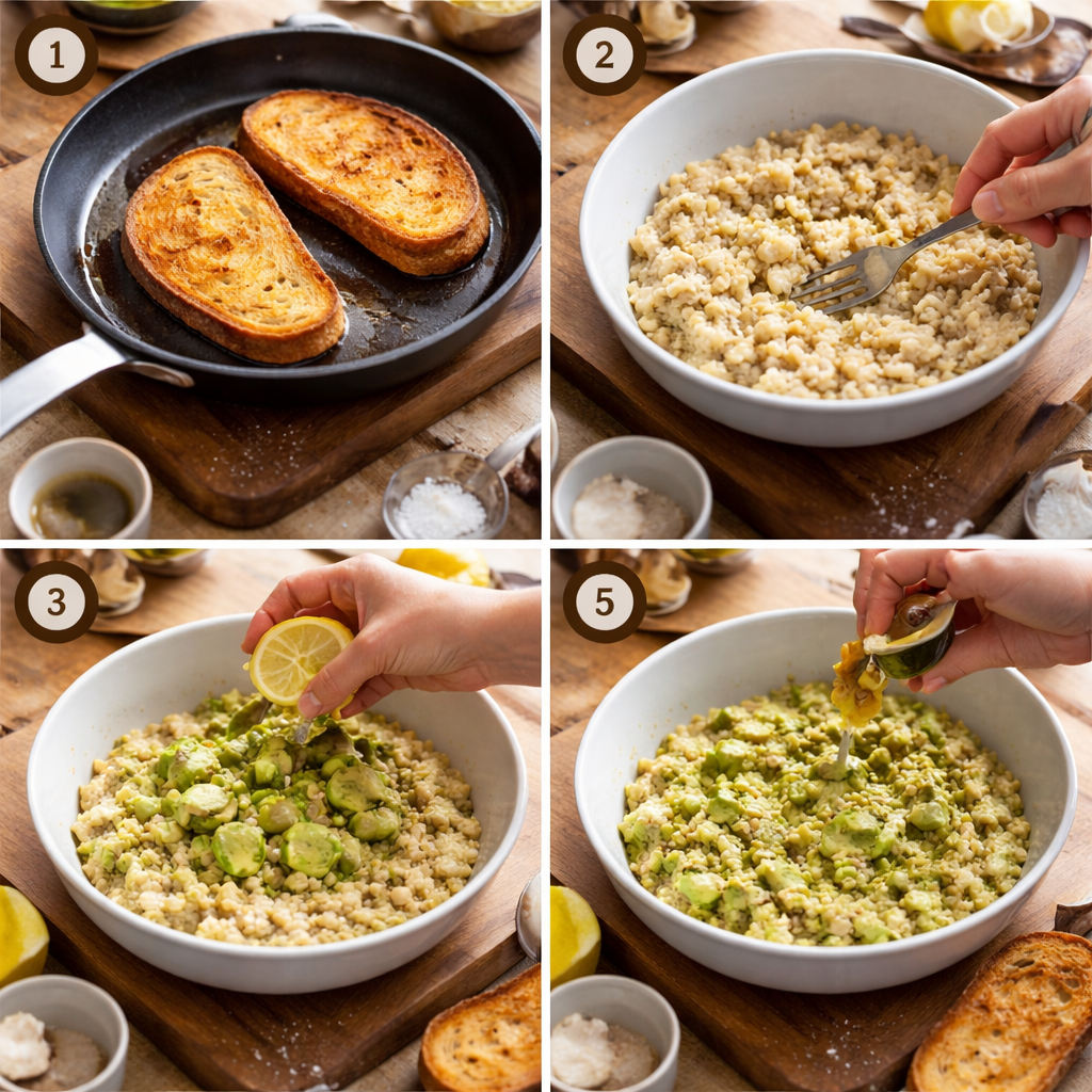 Deliciously Simple White Bean & Avocado Toast You’ll Love