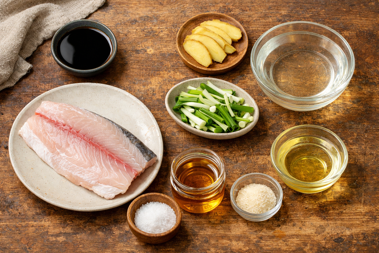 Savor the Flavor: Steamed Fish with Ginger Made Easy 2 4. Steamed Fish with Ginger