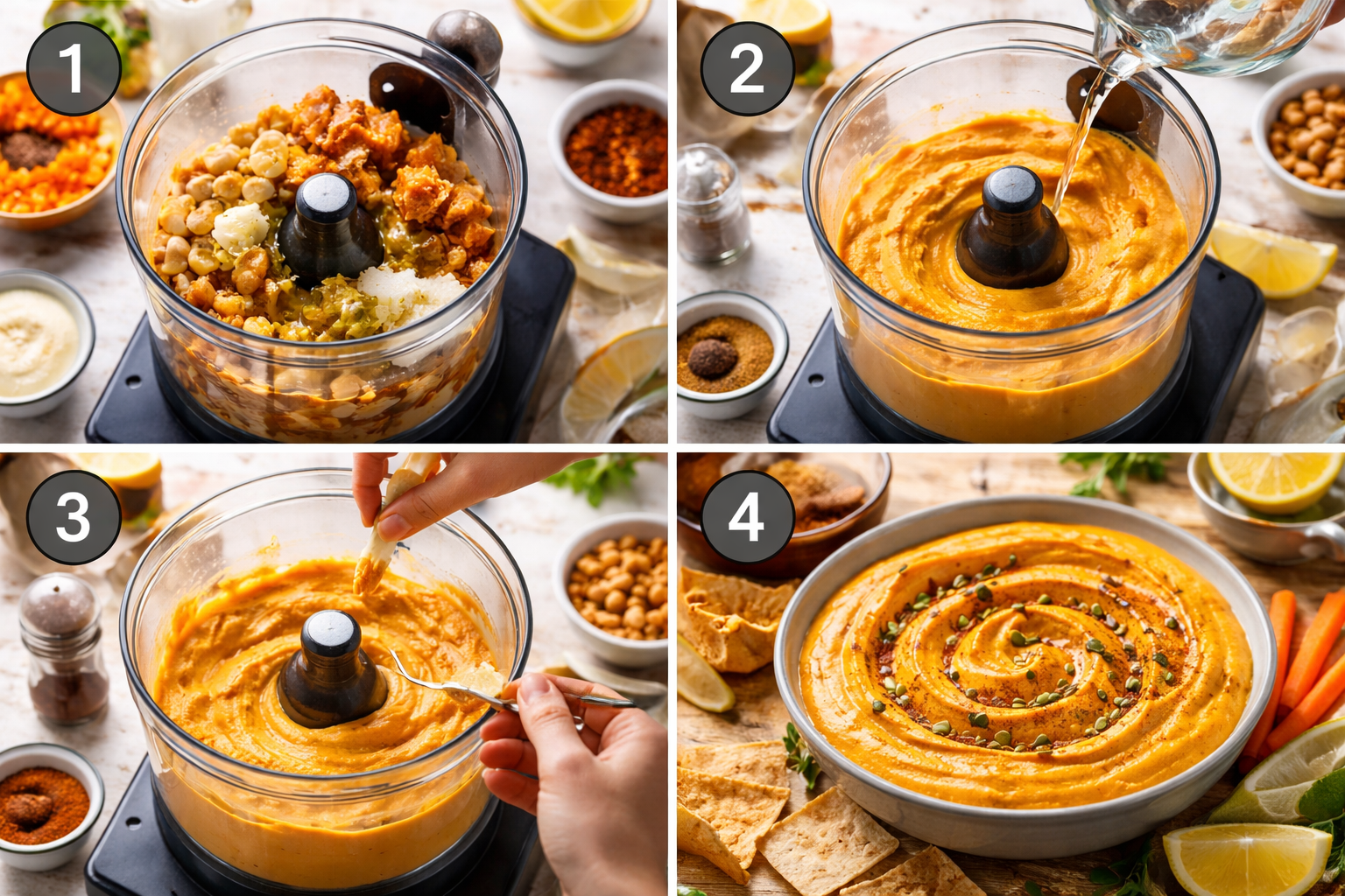 7. Pumpkin Hummus