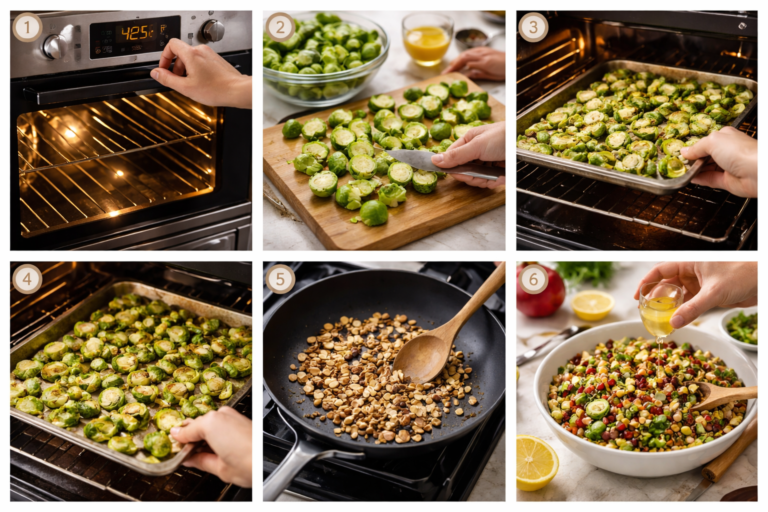 6. Brussels Sprouts with Pomegranate
