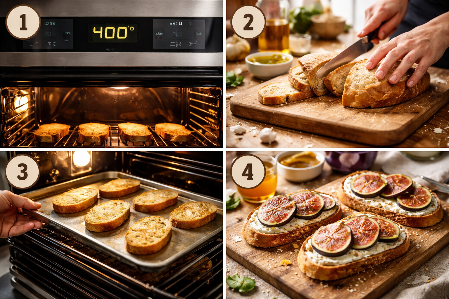 Delicious Fig & Goat Cheese Toast with Honey Drizzle Recipe