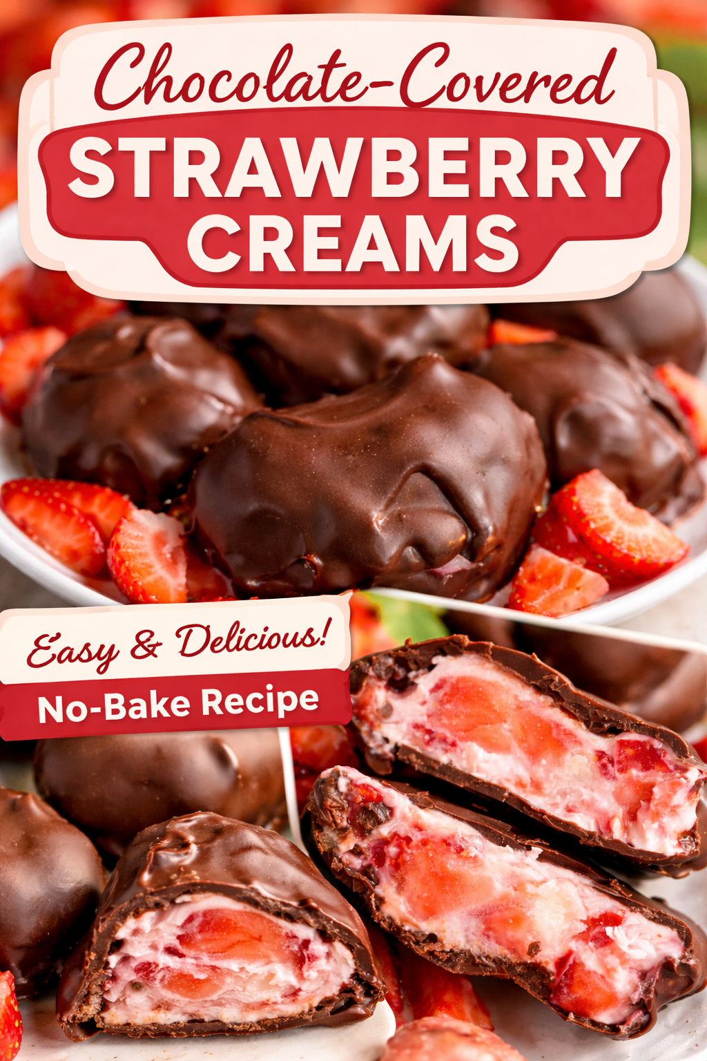 Irresistible No-Sugar Chocolate Strawberry Yogurt Bites You&rsquo;ll Love